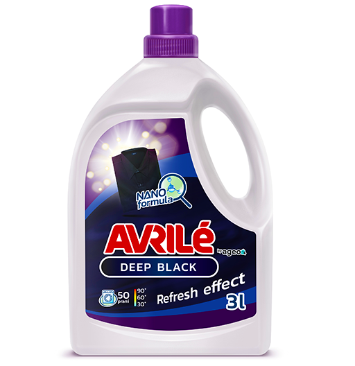 Avrilé Deep Black prací gel na černé prádlo