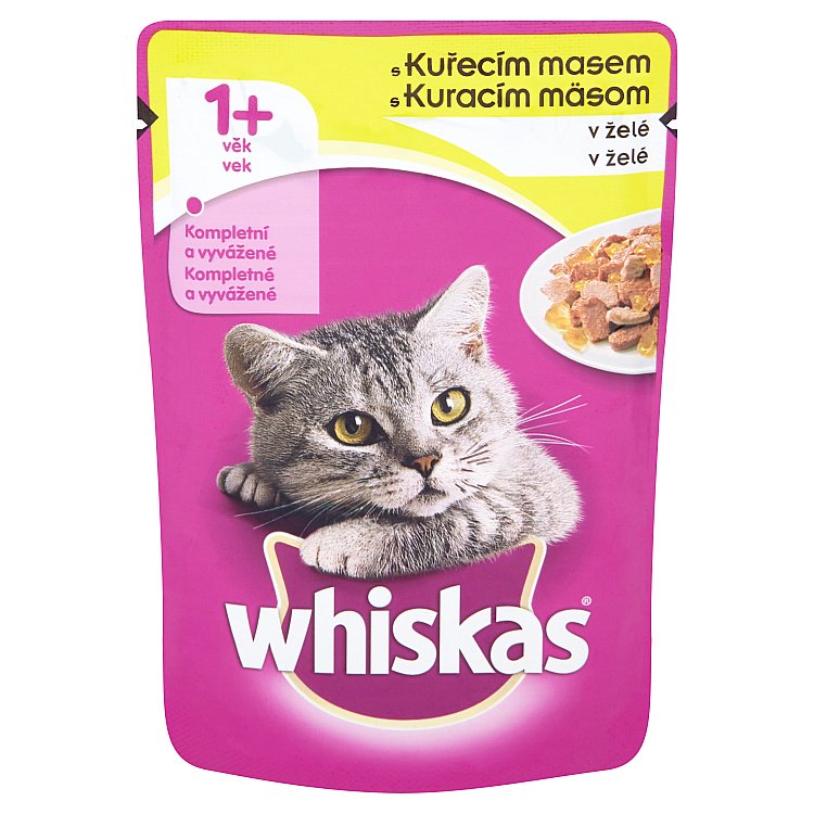 Kap.WHISKAS kureci v zele 100g 100 g