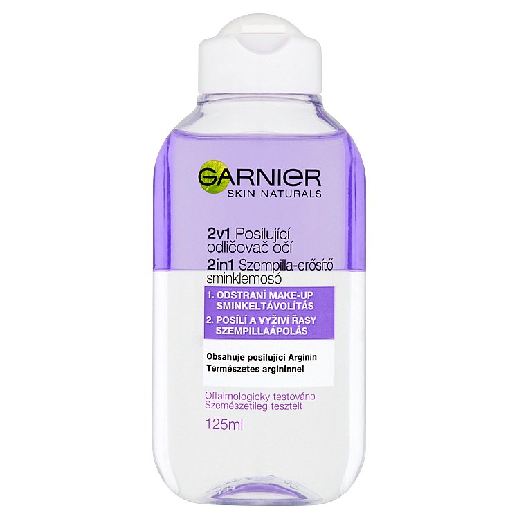Garnier Skin Naturals 2v1 posilující odličovač očí 125 ml