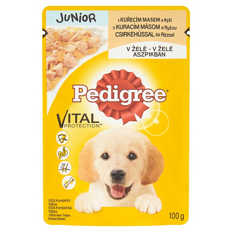 Kap.PEDIGREE Junior v zele kureci+ryze 100g 100 g