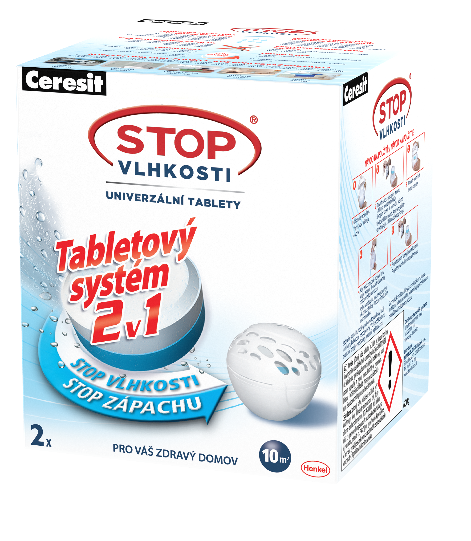 Ceresit Stop vlhkosti náplň 2v1 2 x 300 g