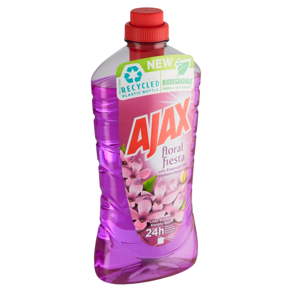 Ajax Active Soda čistič povrchů v domácnosti s vůní šeříku 1000 ml