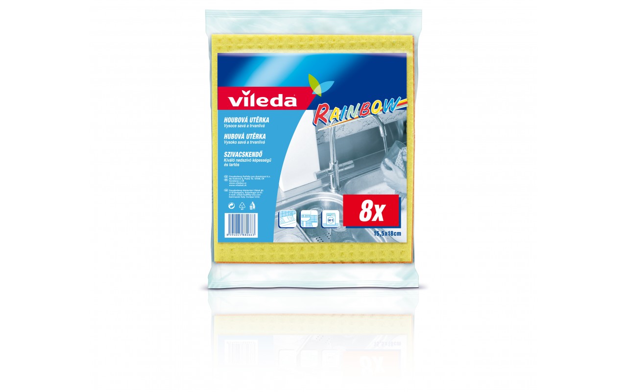 Vileda Rainbow houbový hadřík 8 ks