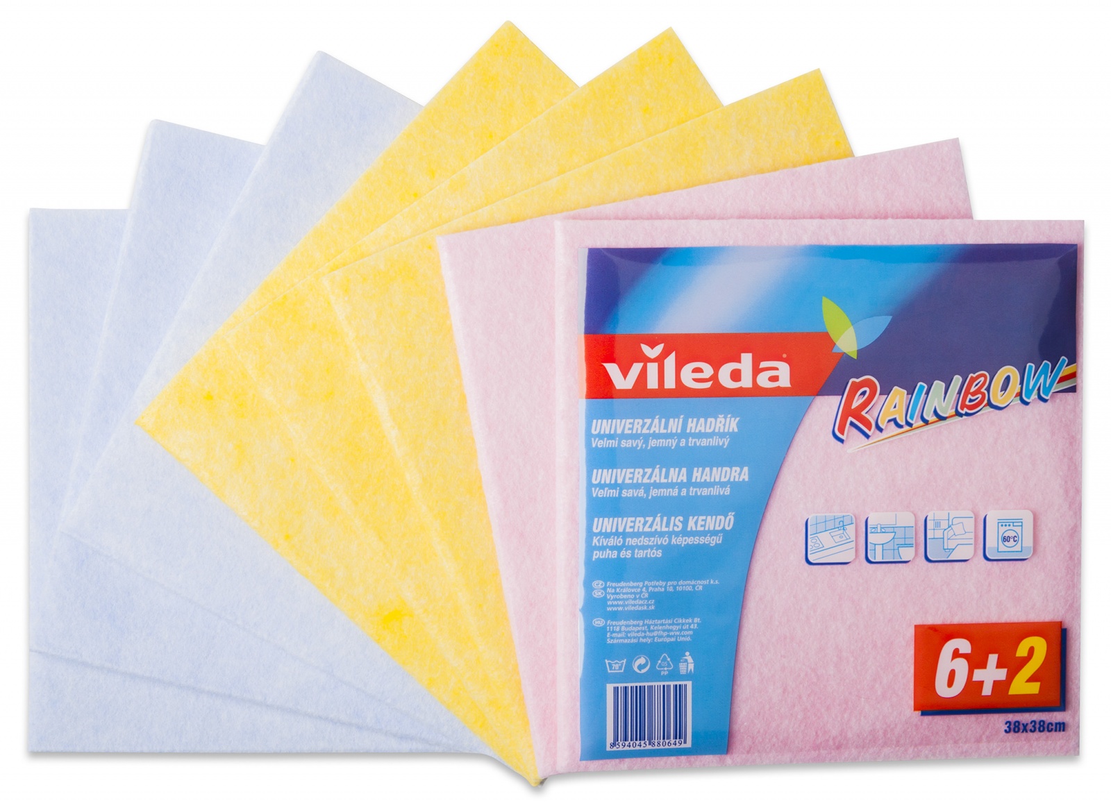 Vileda Style univerzální hadřík 8 ks