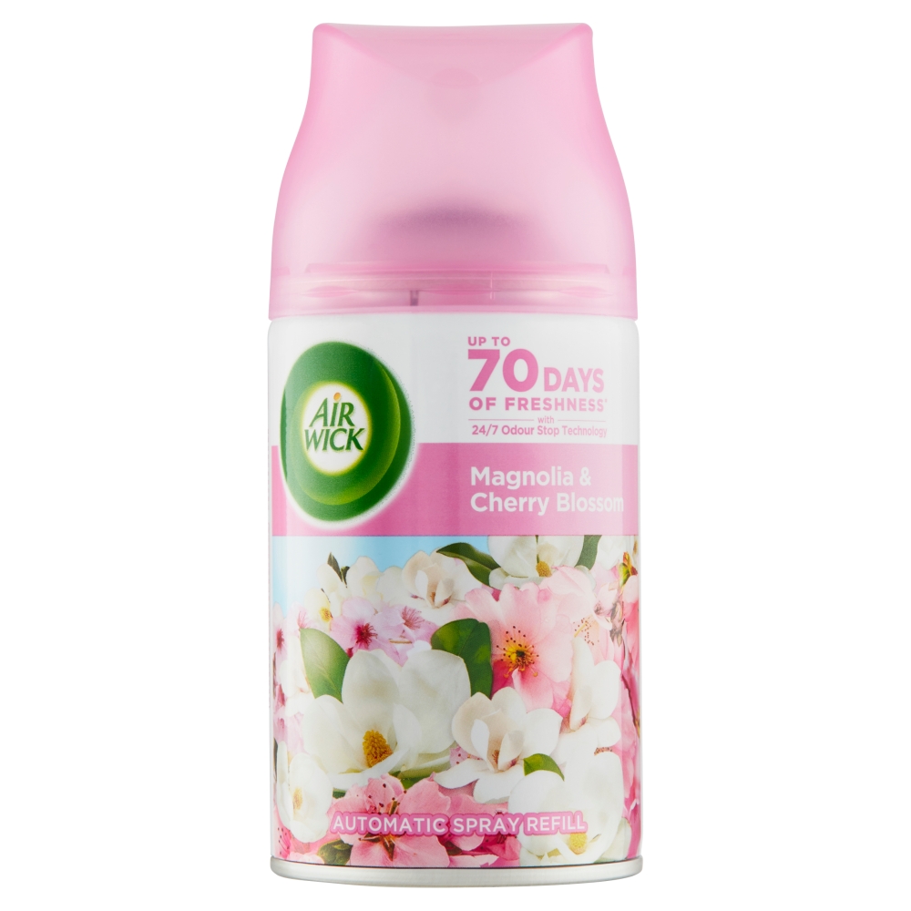 Air Wick Freshmatic náplň do osvěžovače vzduchu magnolie a kvetoucí třešeň 250 ml