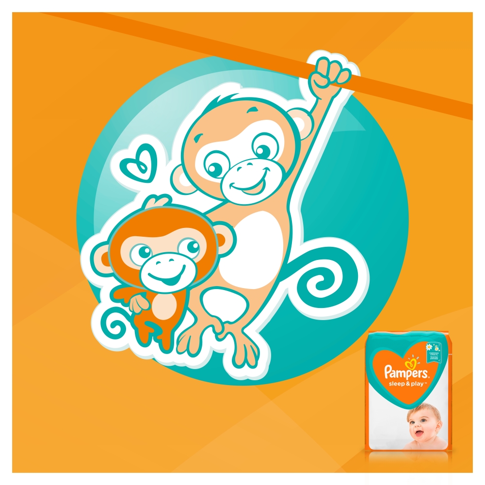 Pampers Sleep&Play plenky 4 (9 - 14 kg) 50 ks