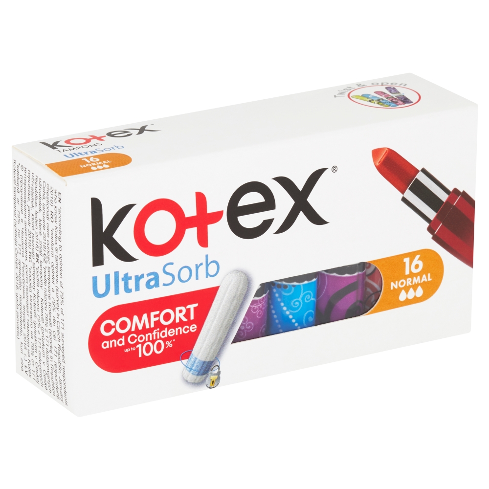 Kotex UltraSorb Normal tampony 16 ks