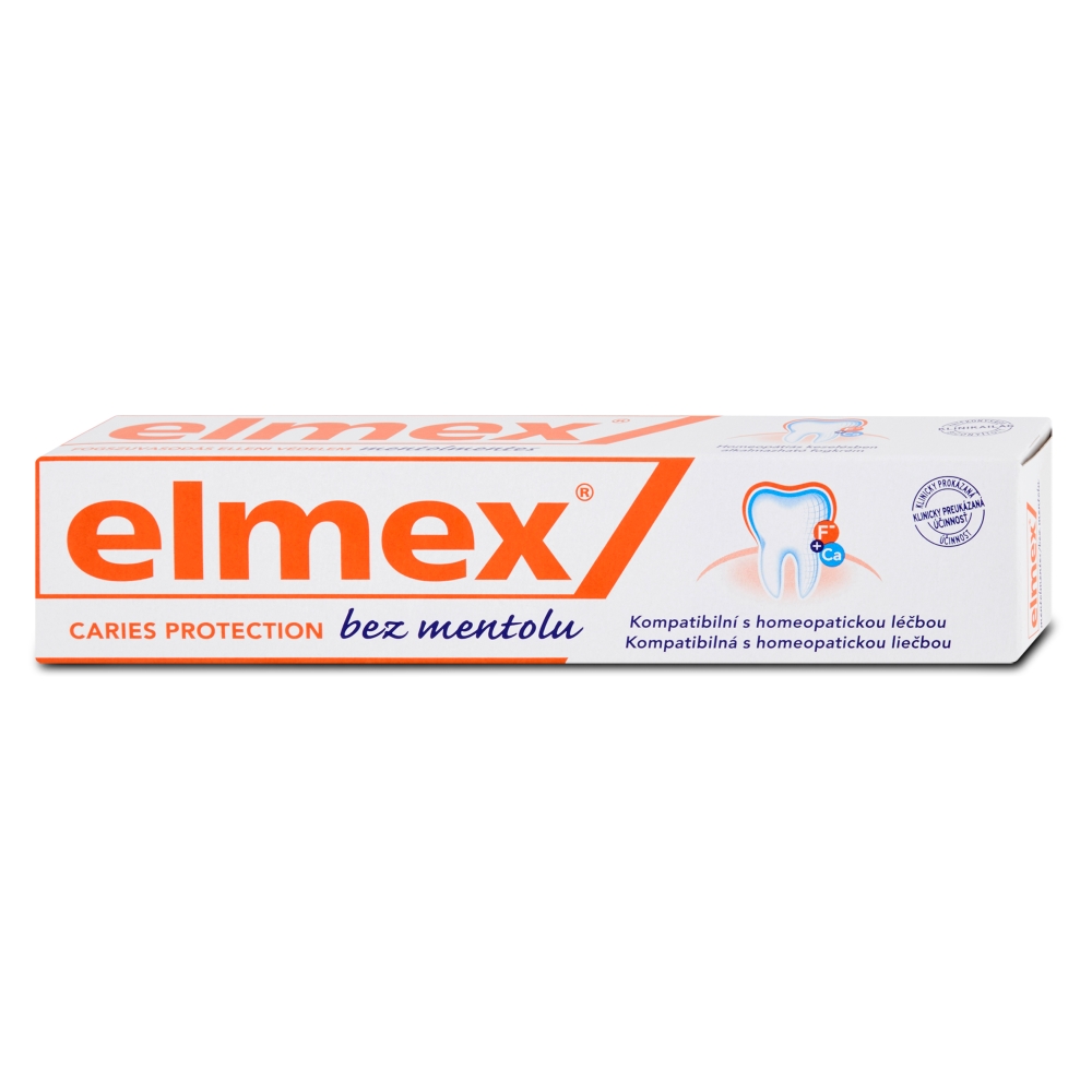 Elmex Caries Protection Zubní pasta bez mentolu 75 ml