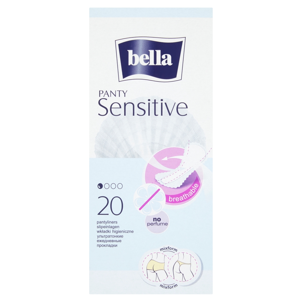 Bella Panty Sensitive ultratenké slipové vložky 20 ks