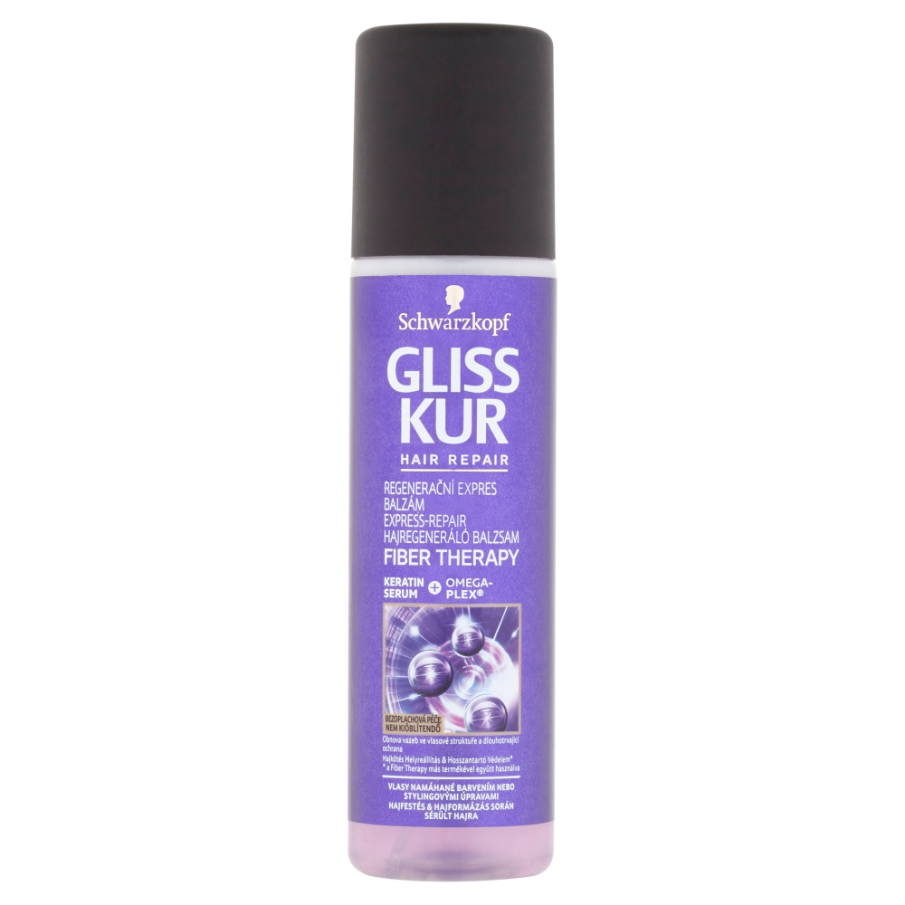Schwarzkopf Gliss Kur Fiber Therapy Express-Repair regenerační kondicionér 200 ml