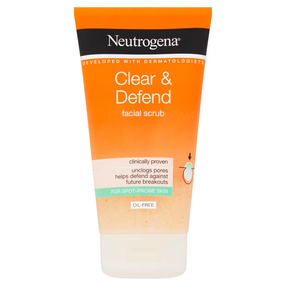 Neutrogena Clear & Defend peeling 150 ml