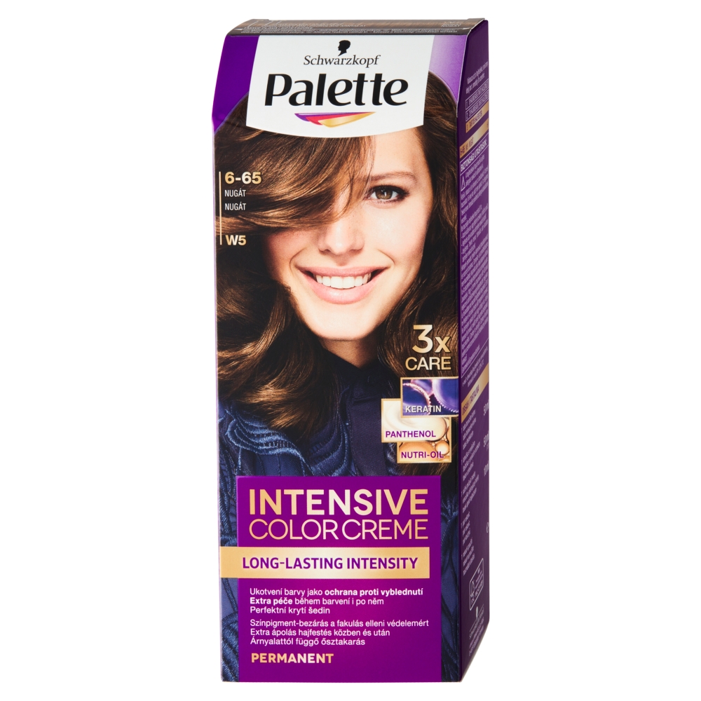 Schwarzkopf Palette Intensive Color Creme barva na vlasy odstín nugát W5 6-65