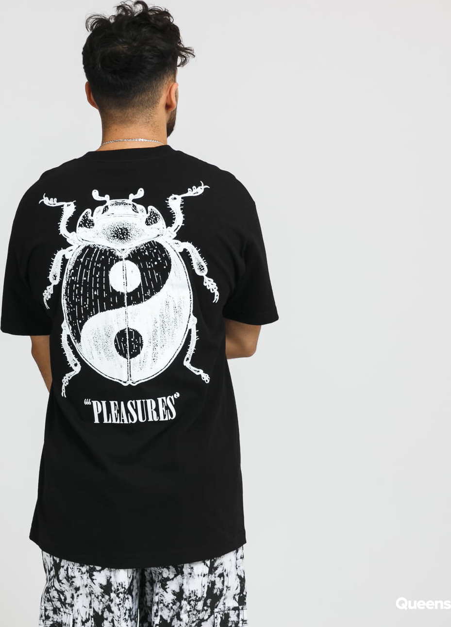 PLEASURES Bug Tee černé S