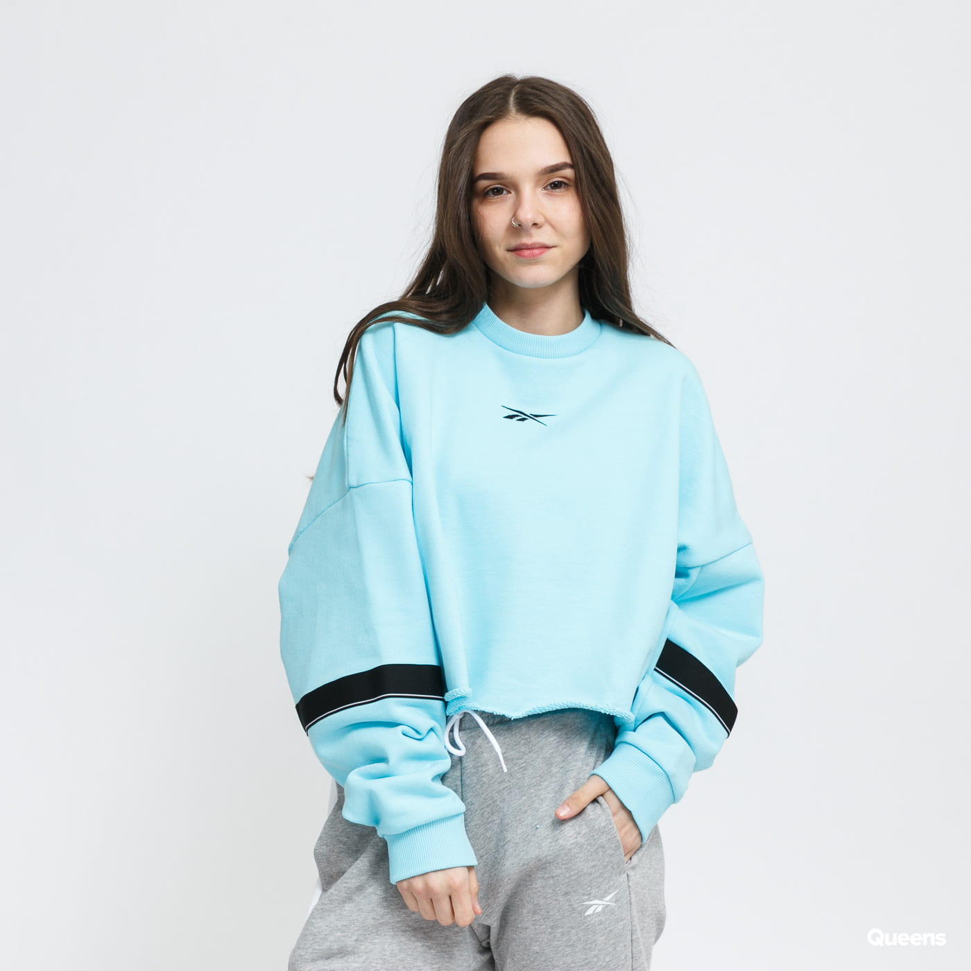 Reebok SR French Terry Crewneck modrá L