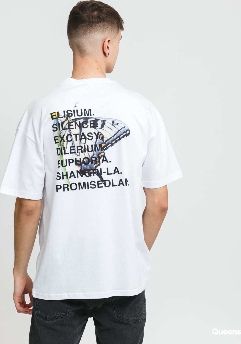 9N1M SENSE. Elisium Tee bílé S