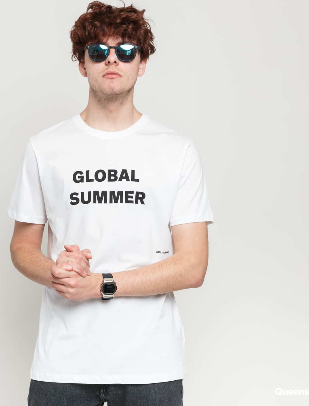 Soulland Drux Tee bílé M