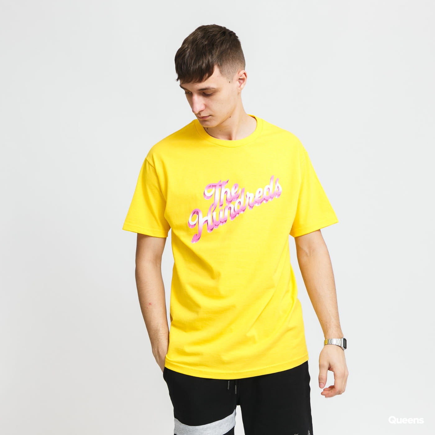The Hundreds Beyond Slant Tee žluté XL