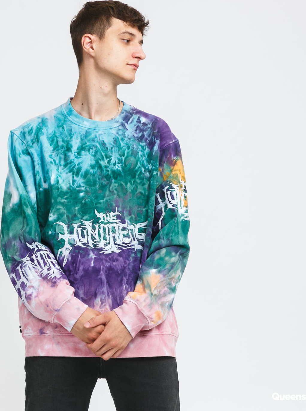 The Hundreds Cloud Crewneck multicolor XL
