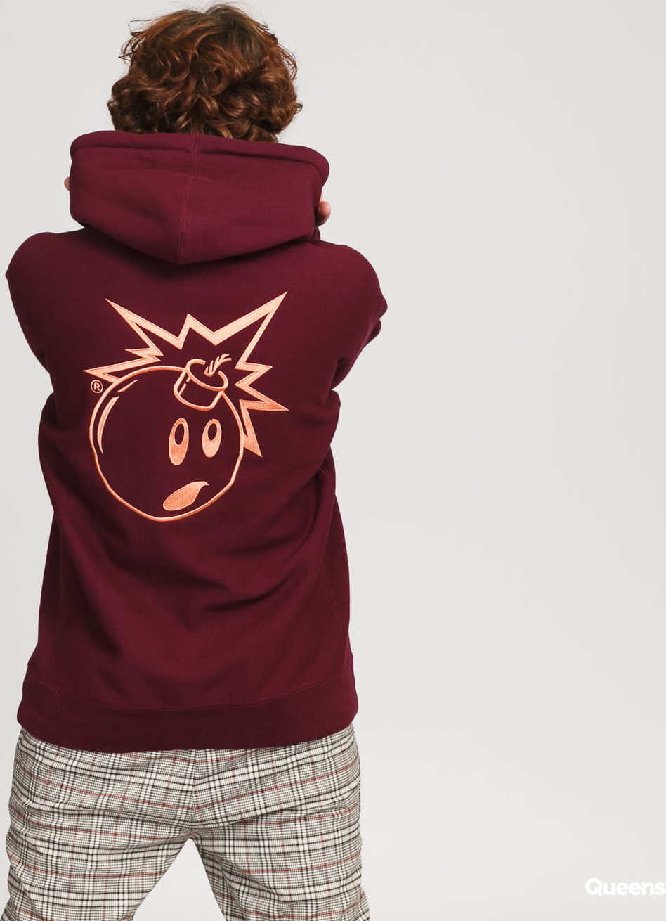 The Hundreds Outline Adam Pullover vínová XL