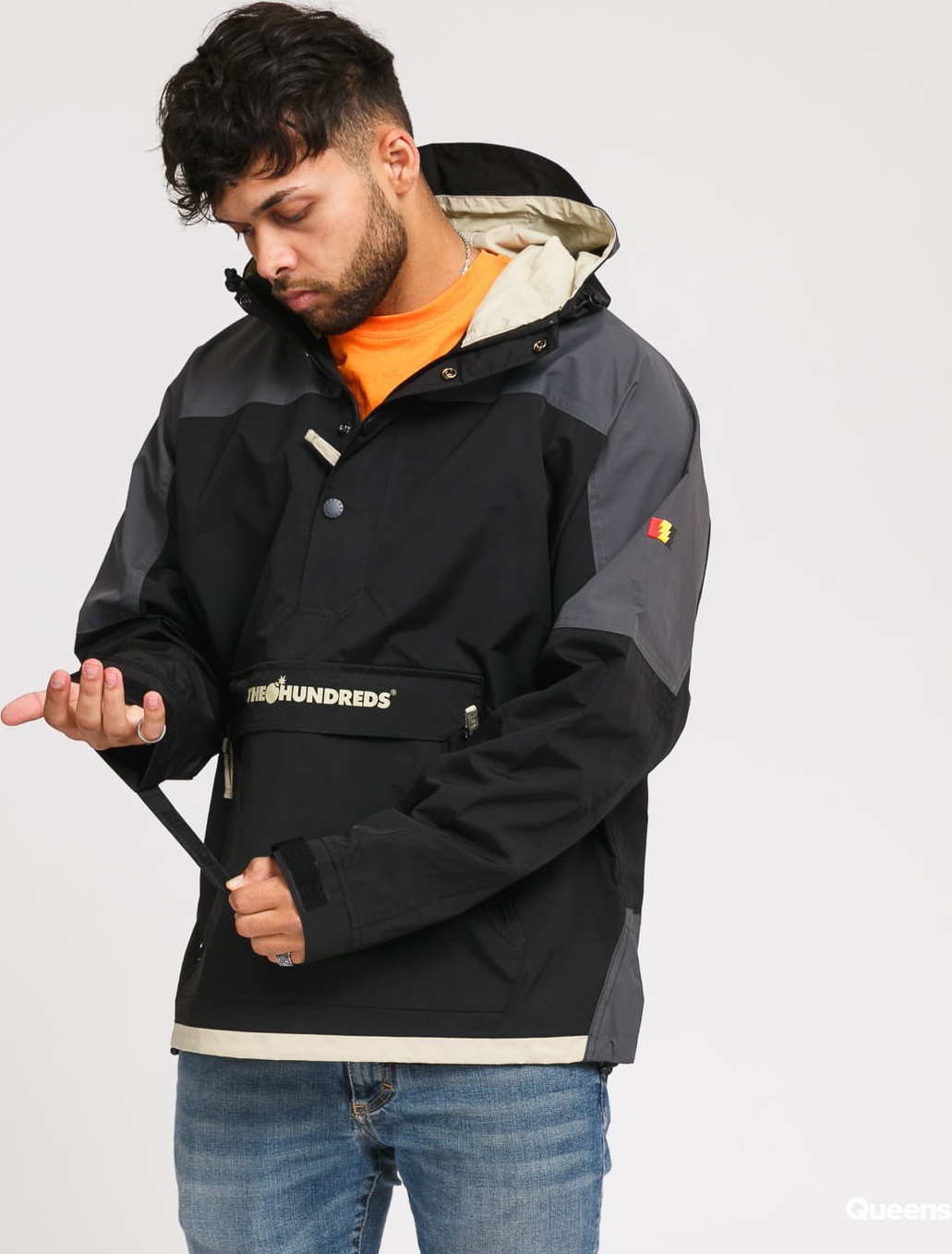 The Hundreds Rover Anorak černá M