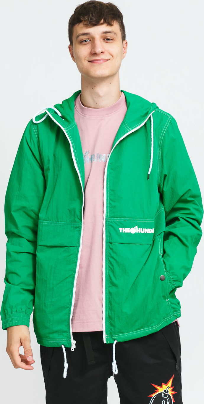 The Hundreds Urb Windbreaker zelená XL
