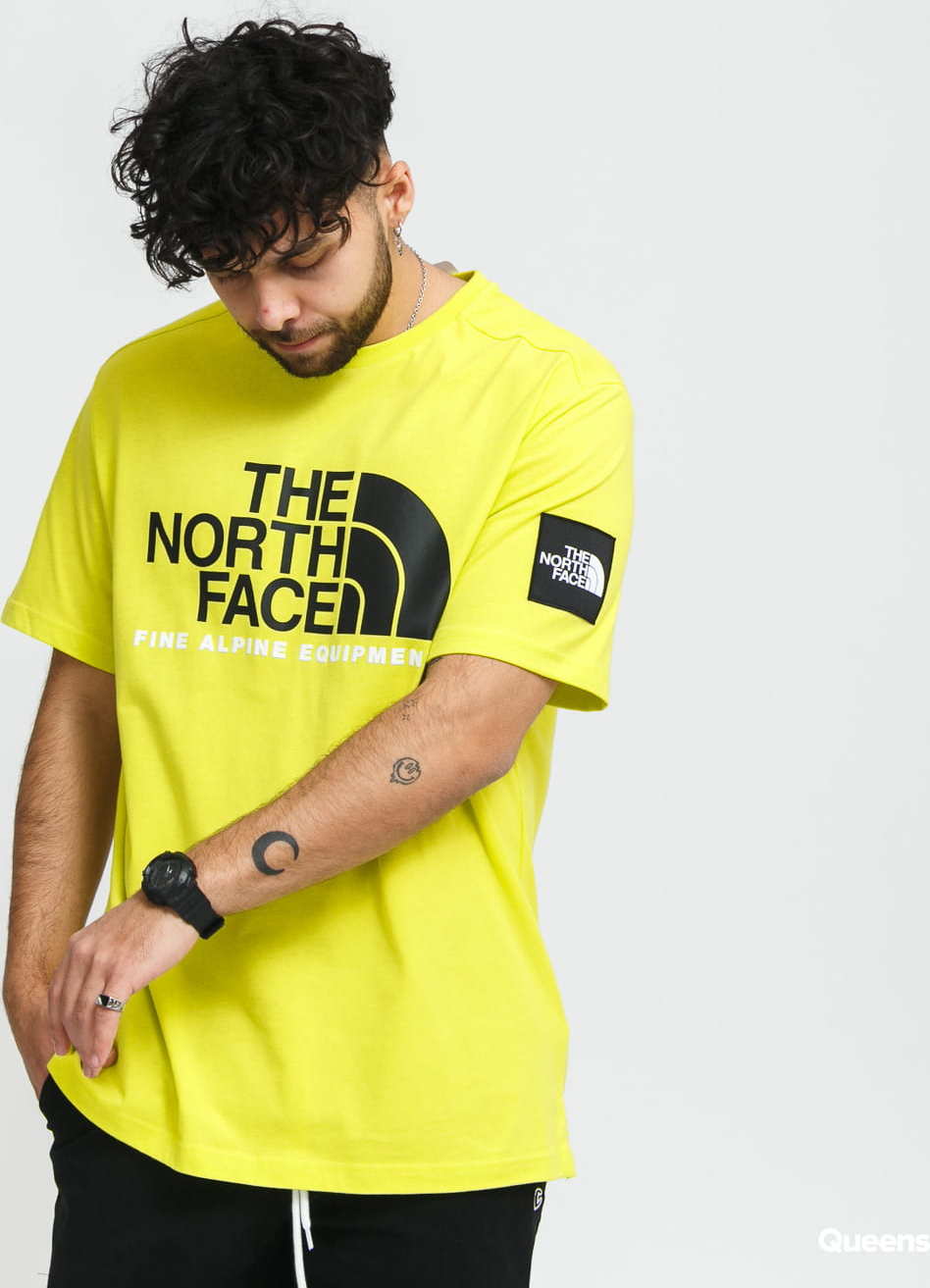 The North Face M SS Fine Alp Tee 2 limetkové S