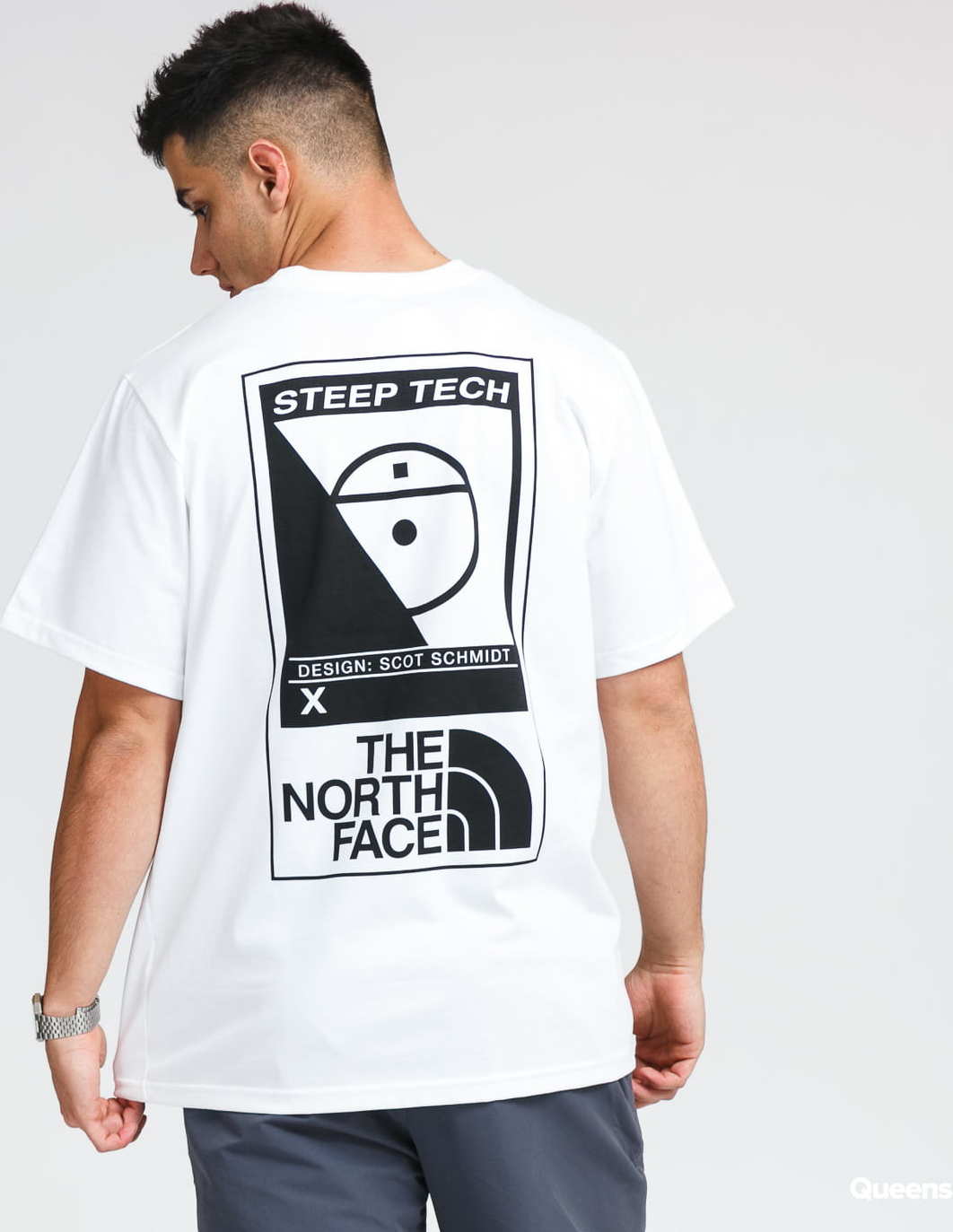 The North Face M Steep Tech Tee bílé M