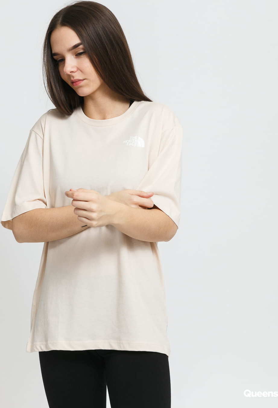 The North Face W BF Simple Dome Tee světle růžové L