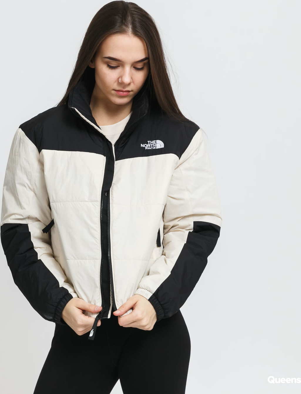 The North Face W Gosei Puffer Jacket krémová / černá L