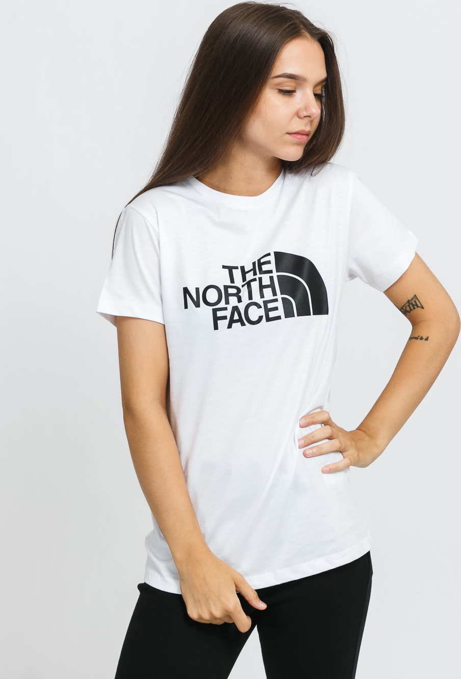 The North Face W S/S Easy Tee bílé M
