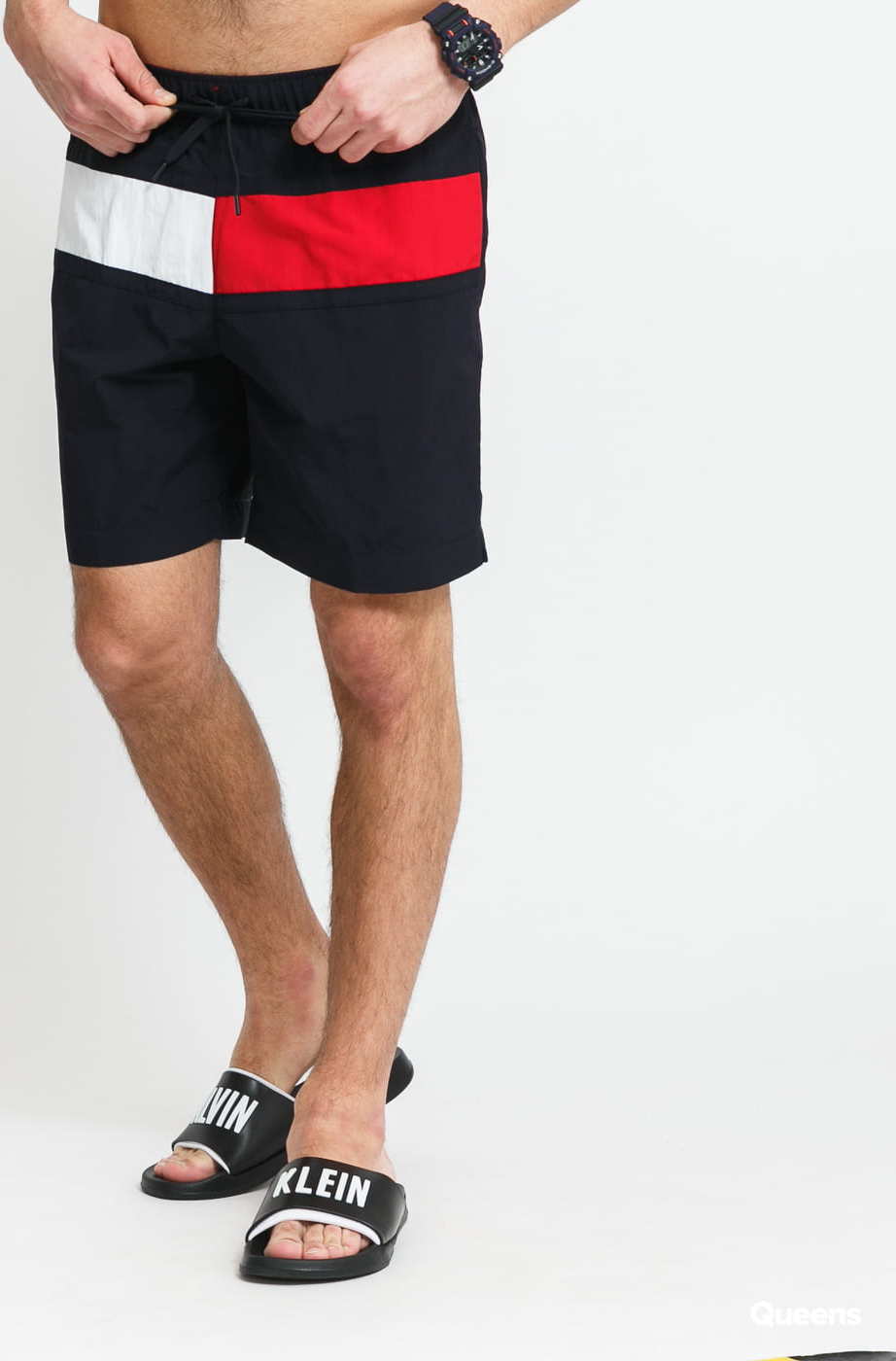 Tommy Hilfiger Long Drawstring navy L