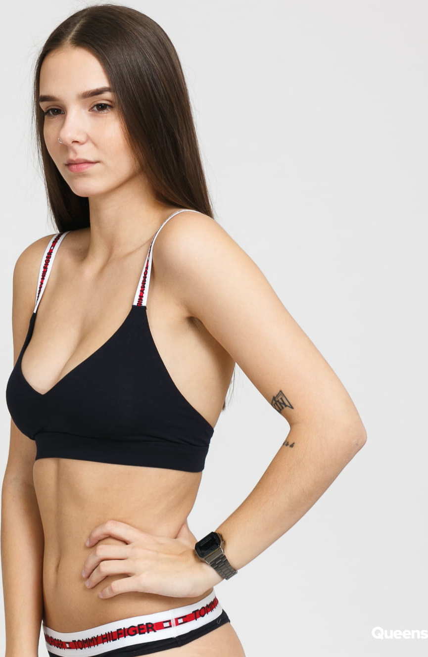 Tommy Hilfiger Triangle Bralette navy S