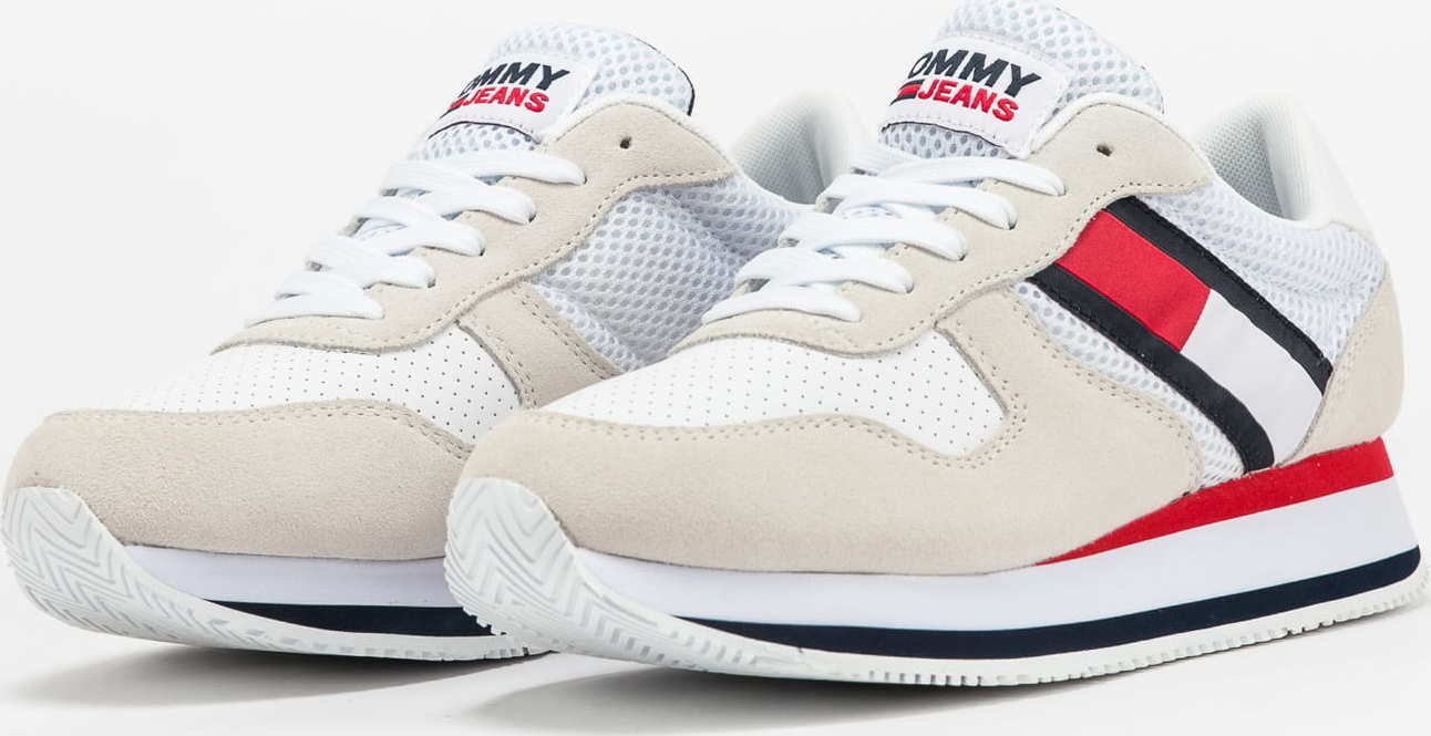 TOMMY JEANS Tommy Jeans Platform Runner white EUR 41