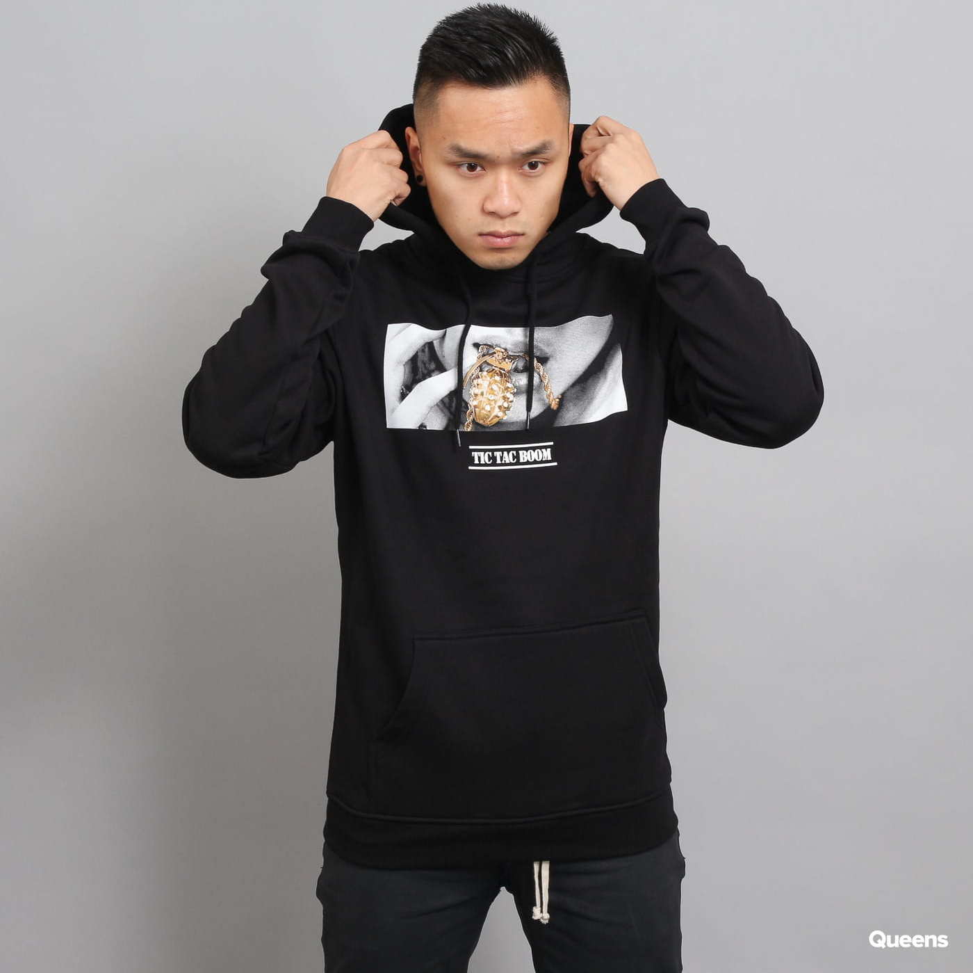 Urban Classics Boom Hoody černá XL