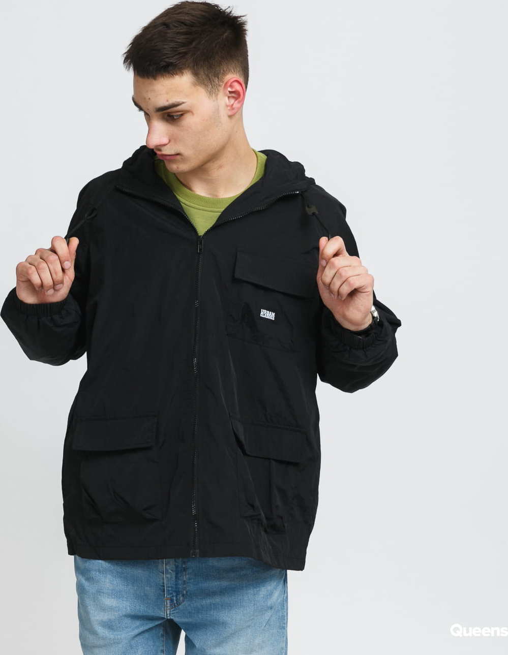 Urban Classics Commuter Parka černá XXL