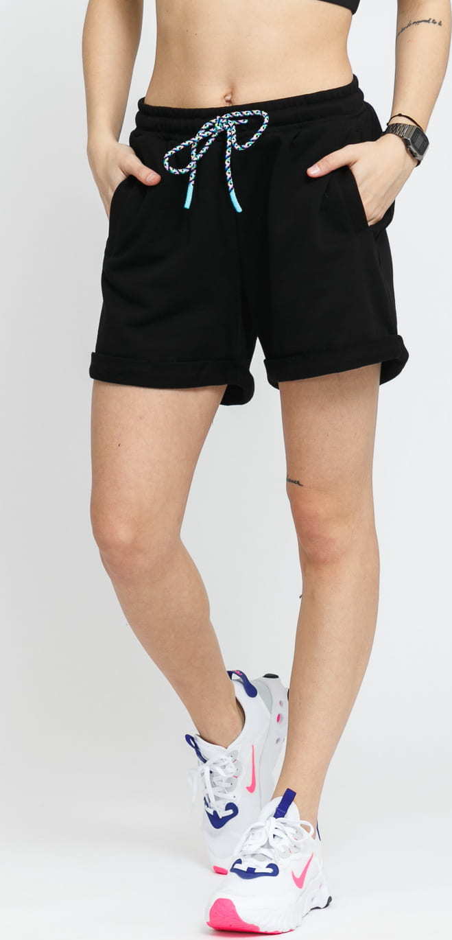 Urban Classics Ladies Beach Terry Shorts černé XL