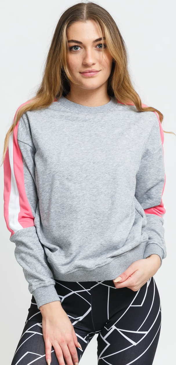 Urban Classics Ladies Panel Terry Crewneck L