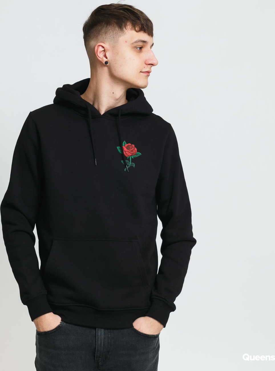 Urban Classics Rose Hoody černá XXL