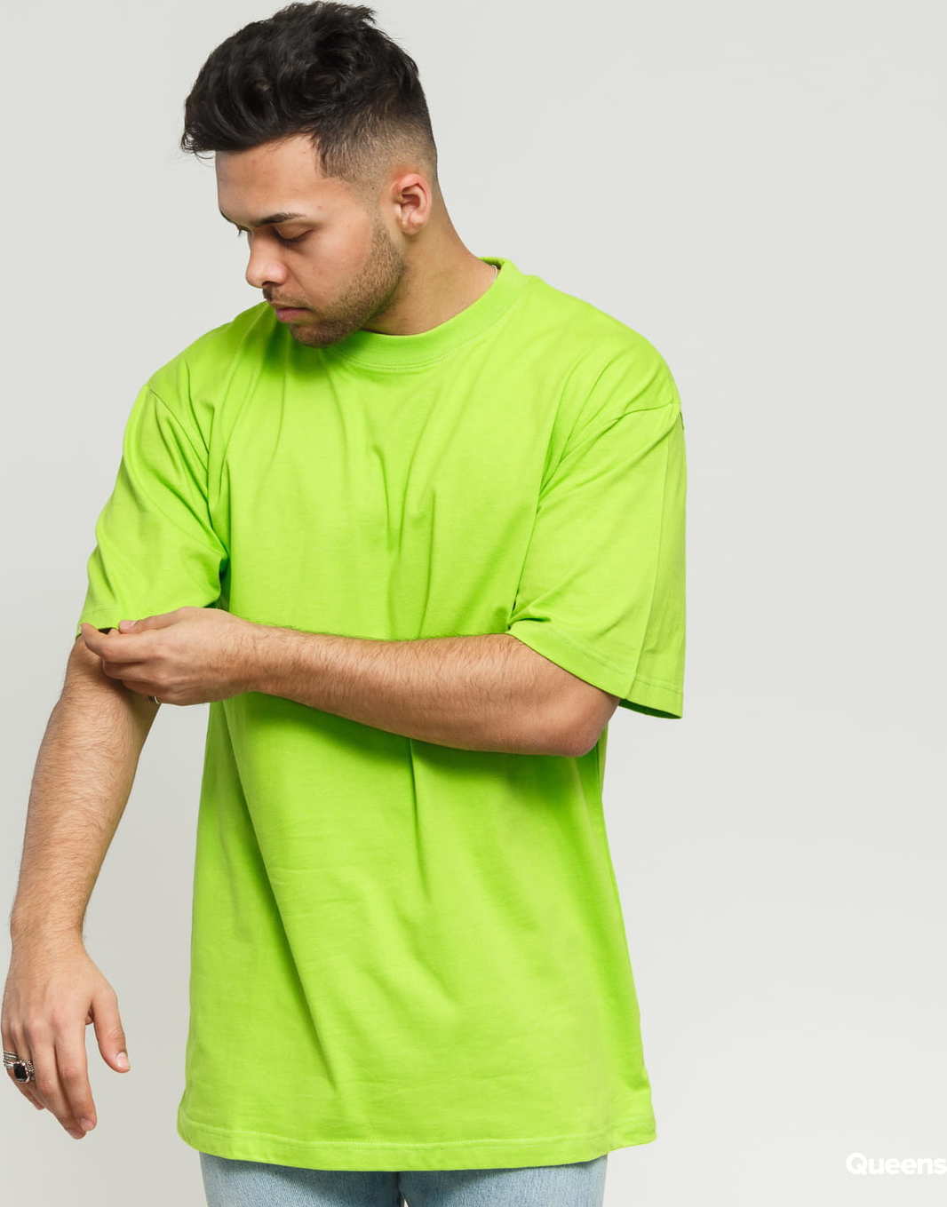 Urban Classics Tall Tee světle zelené 6XL