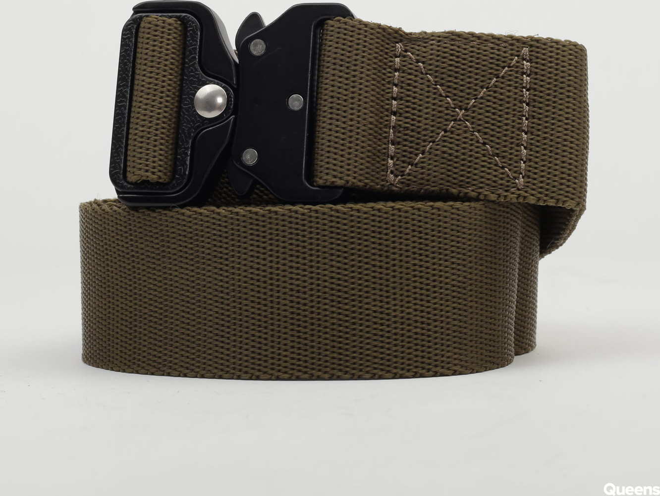 Urban Classics Wing Buckle Belt olivový L-XL