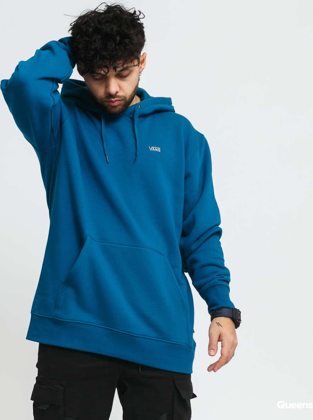 Vans MN Basic Pullover Fleece Hoodie modrá M