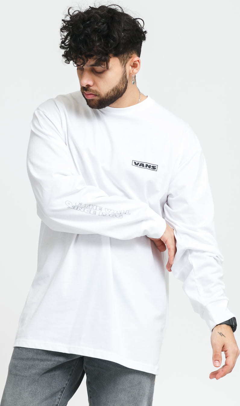 Vans MN Blooming LS Tee bílé M