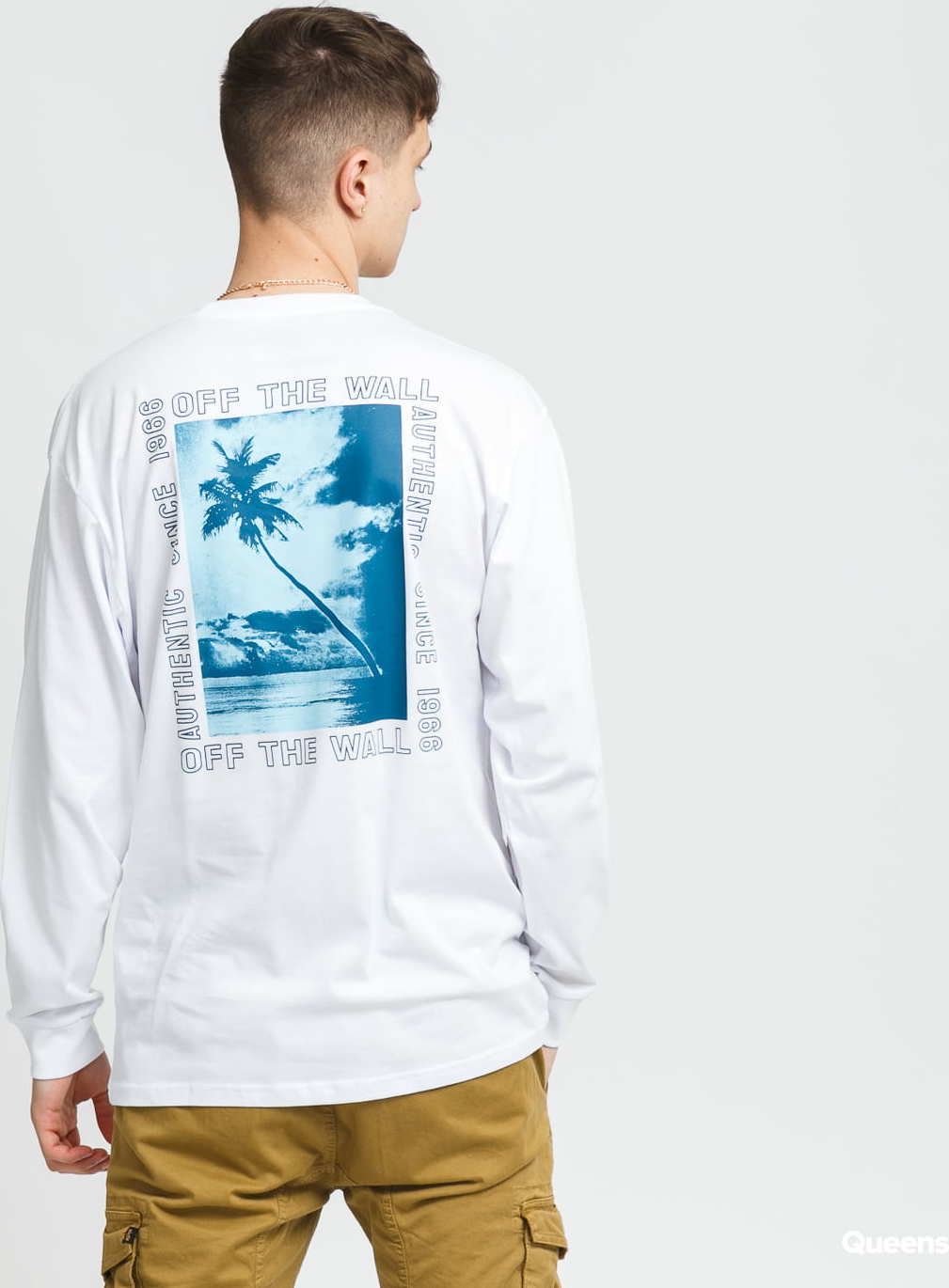 Vans MN Moonstone Beach LS bílé XL