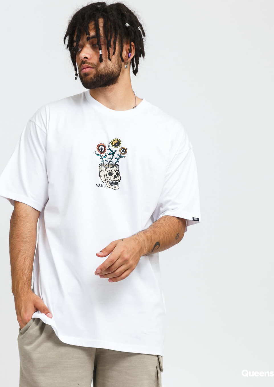 Vans MN Sprouting SS bílé M