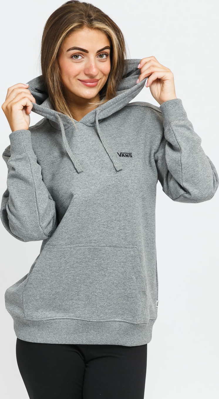 Vans WM Flying V BFF FT Hoodie melange šedá L