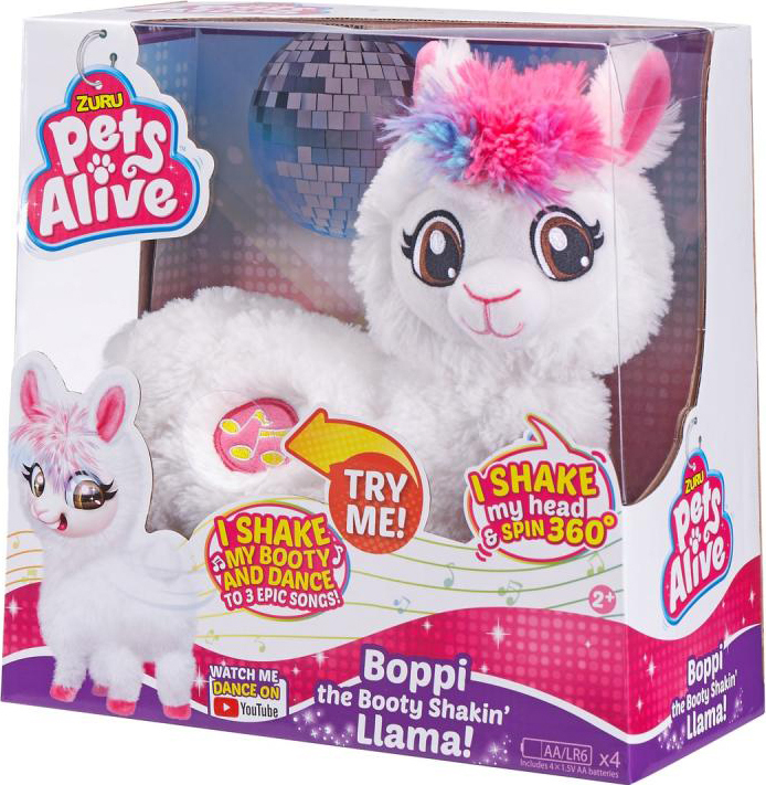 Zuru Pets Alive Tančící Lama bílá