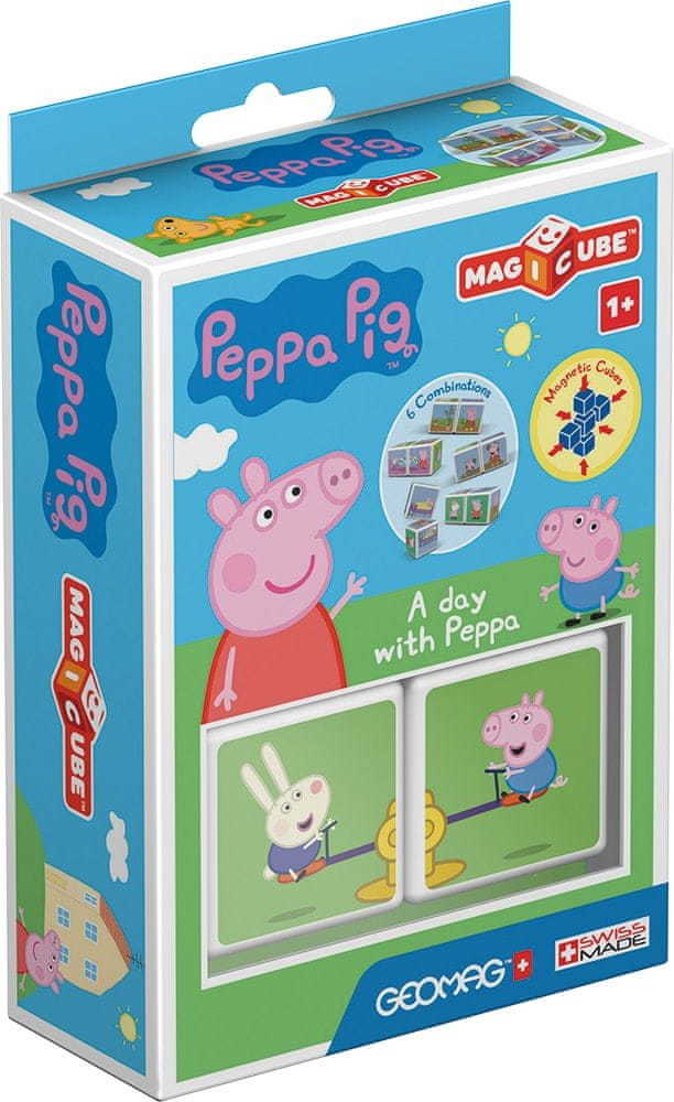 Geomag Magicube Peppa Pig a Day with Peppa 2 pcs
