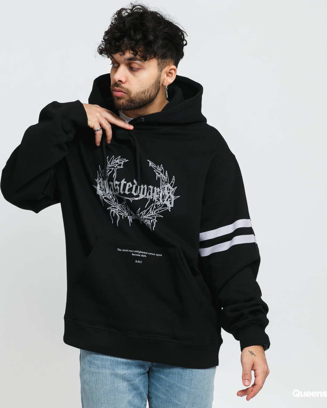 Wasted Paris Columbia Bridge Hoodie černá M