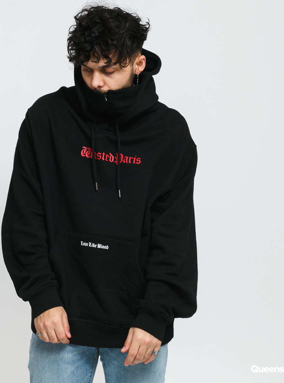 Wasted Paris Love Like Blood Hoodie černá XL