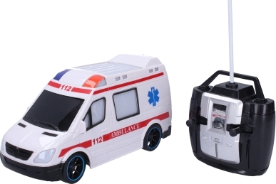 Auto sanitka RC na dálkové olvádání 21 cm